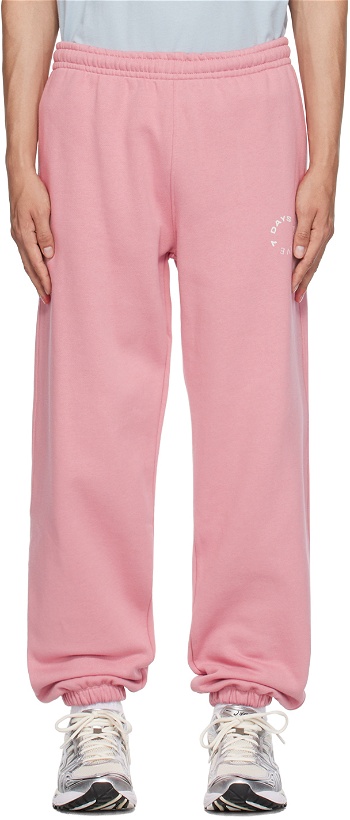 Photo: 7 DAYS Active Pink Relaxed Sweatpants
