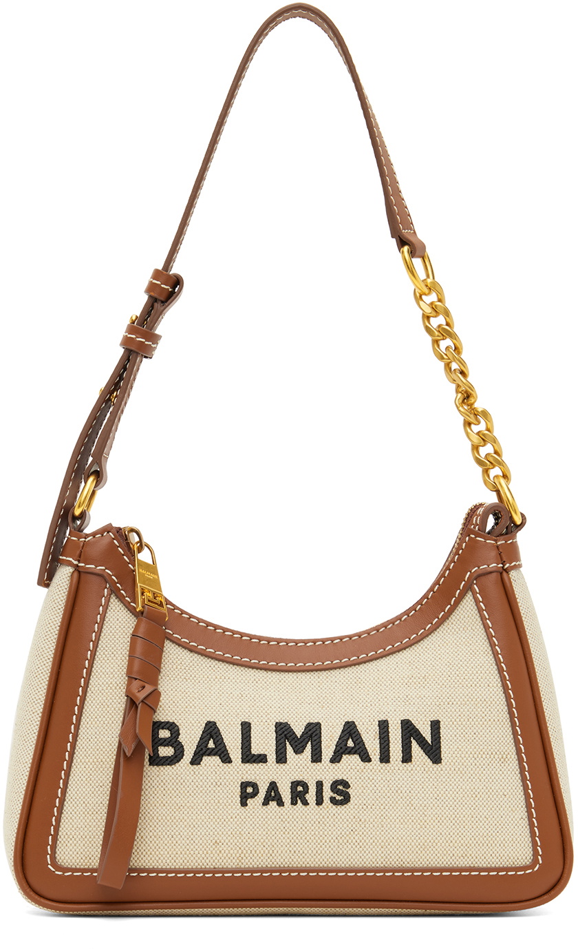 Balmain Beige B-Army Bag Balmain