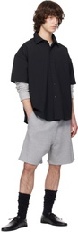 Entire Studios Black Short Sleeve Shirt