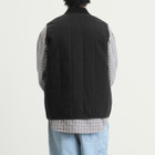 Dickies Men's Quilted Canvas Vest in Black