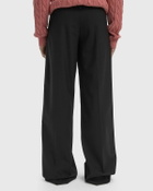 032c WIDE LEG SUIT TROUSERS Black Mens Casual Pant