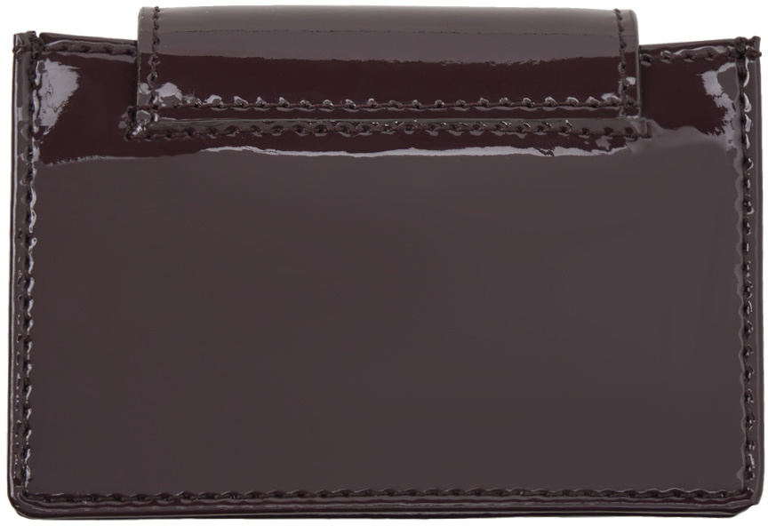 【VIVIENNE WESTWOOD】 FLAP CARD HOLDER Slim Flap Card Holder in BLACK | Vivienne Westwood®
