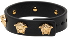 Versace Black Medusa Bracelet