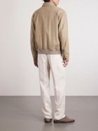 Ralph Lauren Purple label - Herringbone Cashmere Jacket - Brown