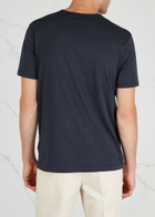 Sunspel Cotton T-shirt Navy