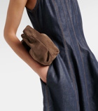 Brunello Cucinelli Denim maxi dress