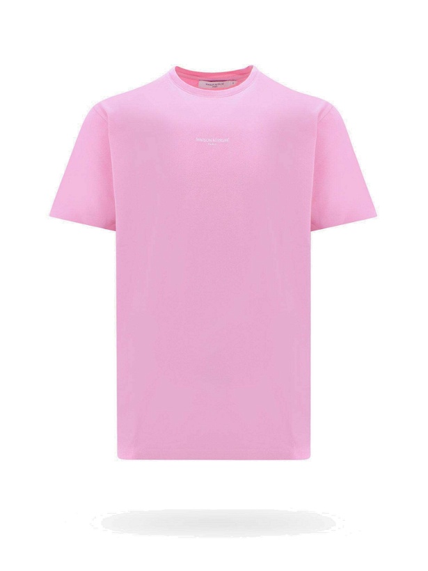 Photo: Maison Kitsune T Shirt Pink   Mens