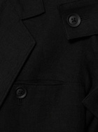 YOHJI YAMAMOTO - K-single Button Linen Jacket