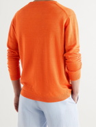 ANDERSON & SHEPPARD - Linen Sweater - Orange
