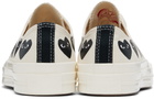 COMME des GARÇONS PLAY Off-White Converse Edition Chuck 70 Multi Heart Low Top Sneakers