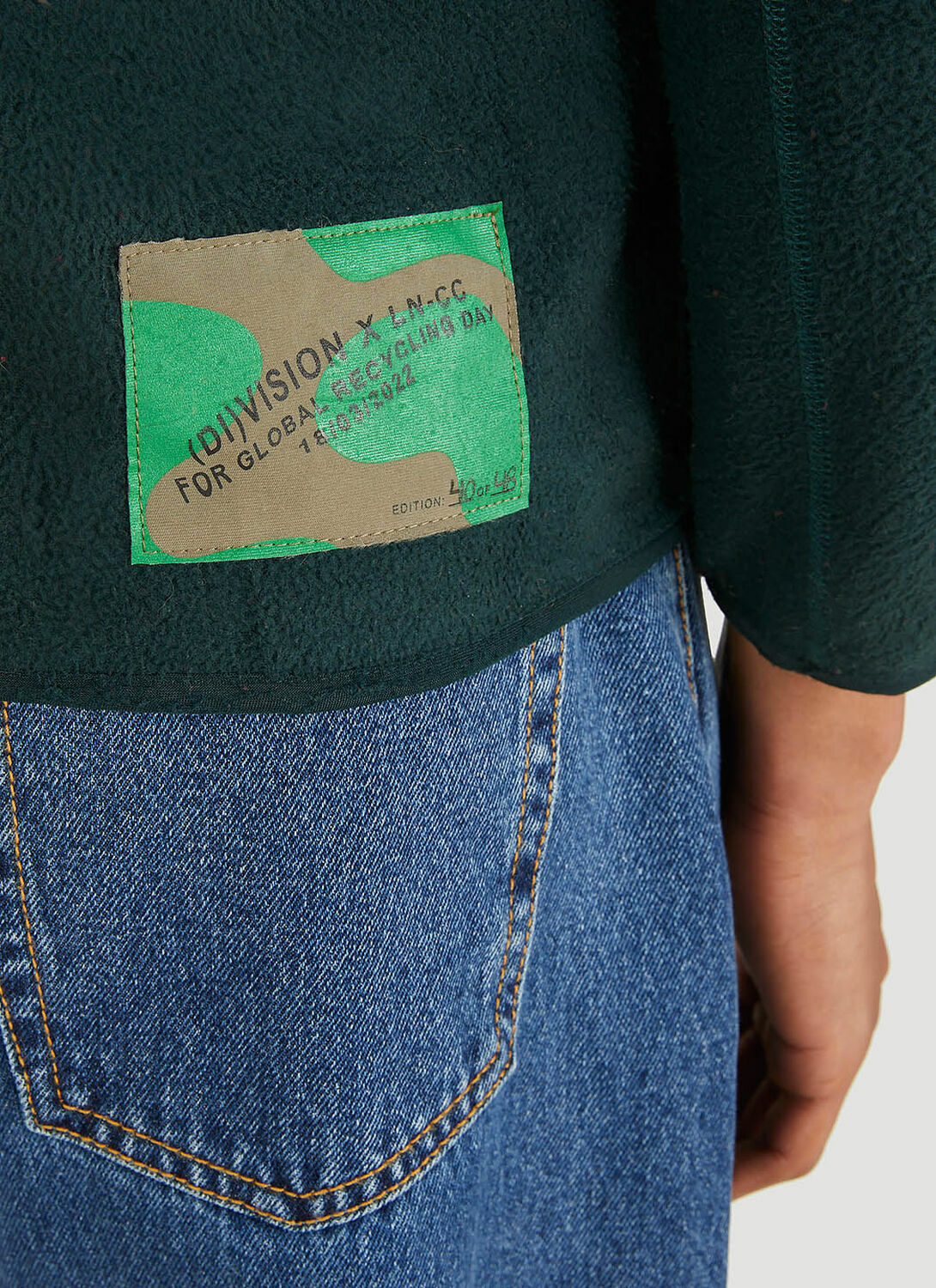 (Di)vision (DI)Construct Fleece Split Sweatshirt