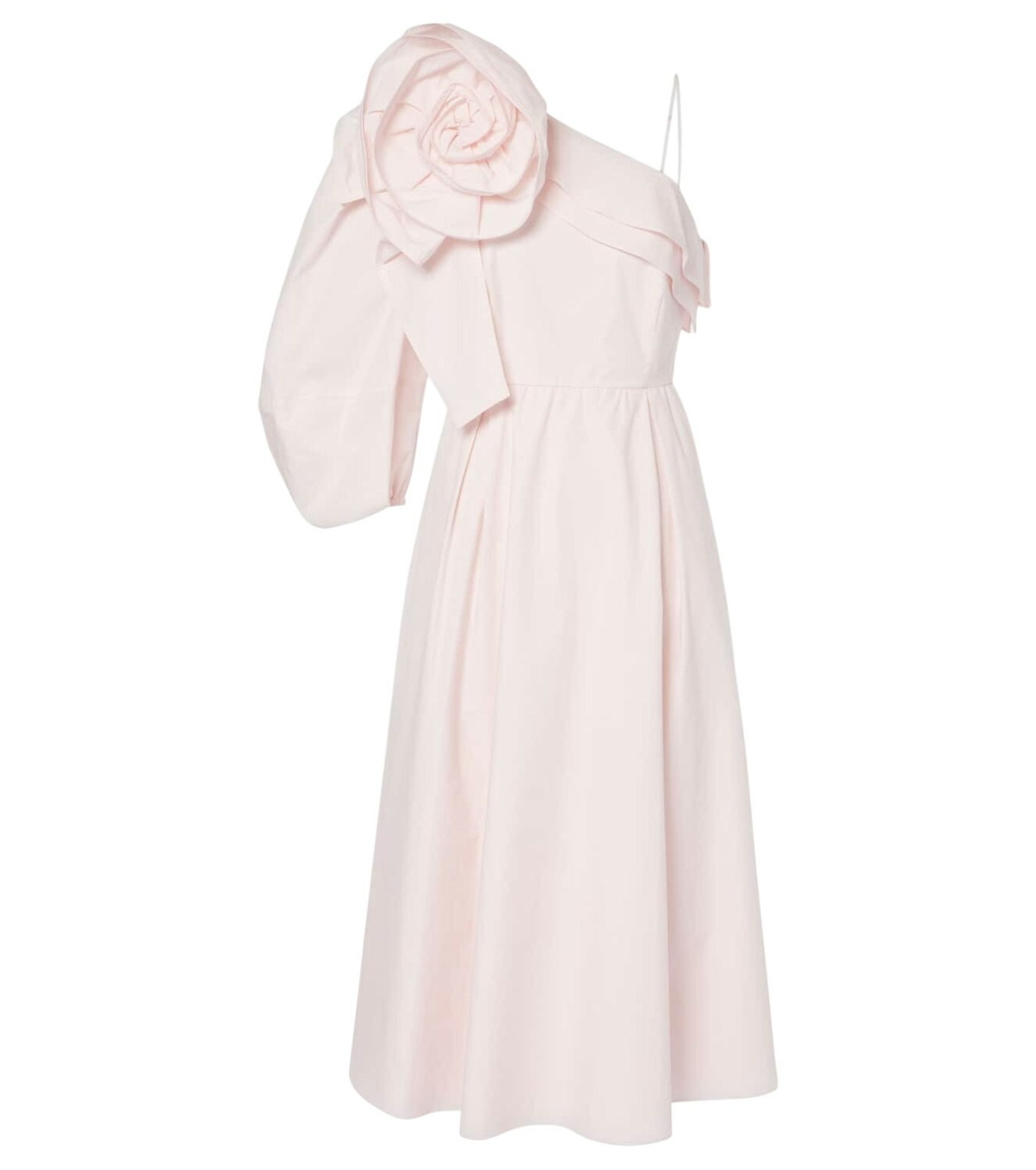 Dorothee Schumacher Ruched cotton midi dress Dorothee Schumacher
