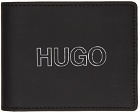Hugo Black Acron 6 Bifold Wallet