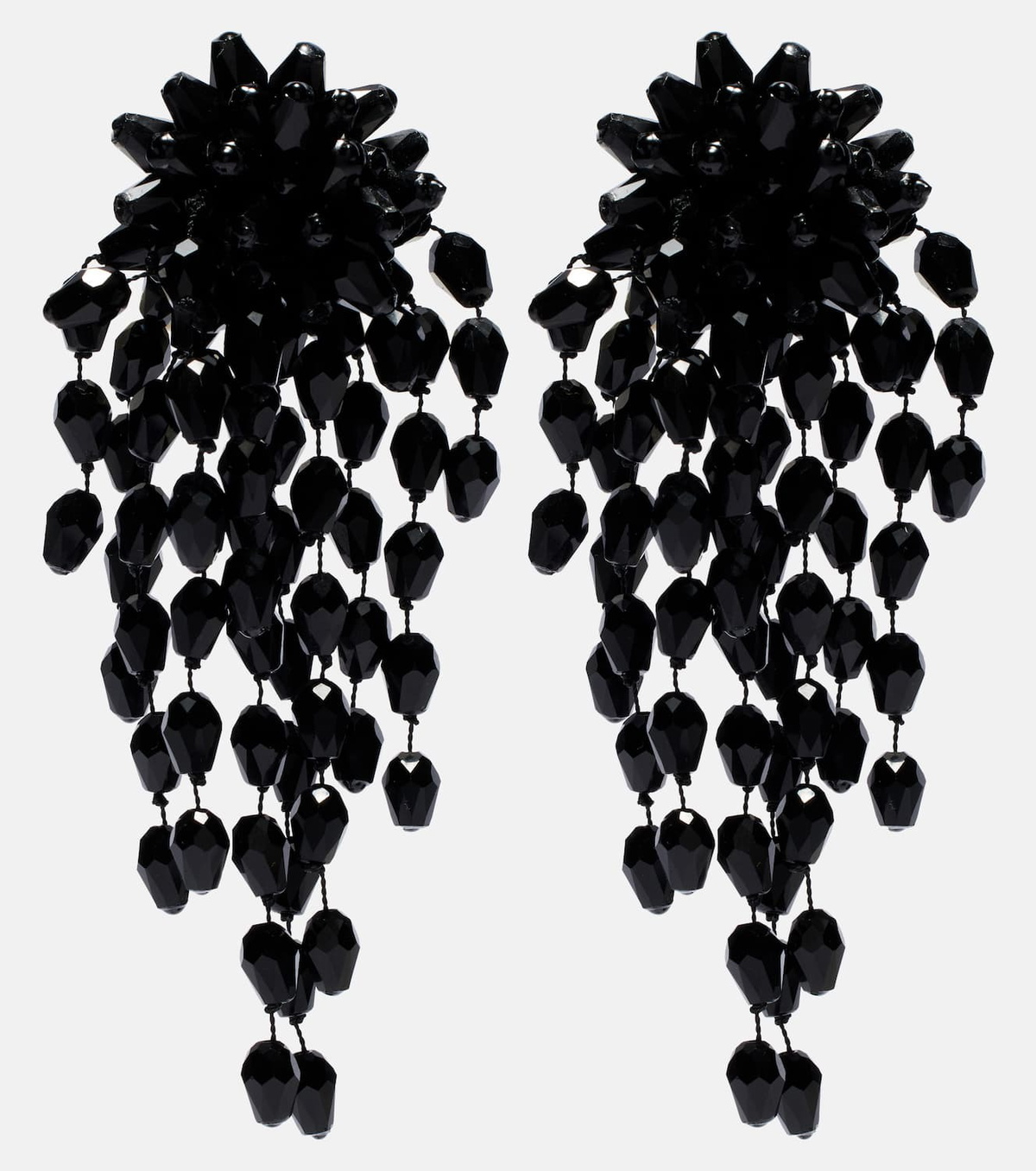 Isabel Marant Hanabi beaded clip-on earrings