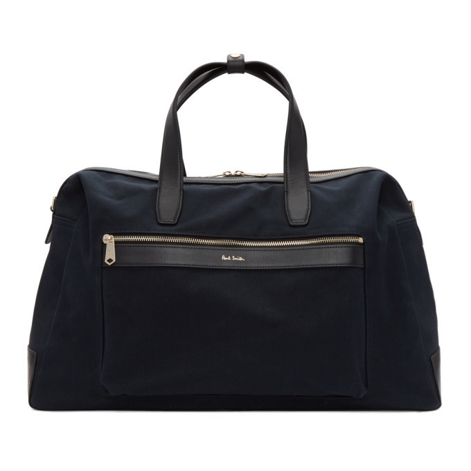 Photo: Paul Smith Navy Canvas Duffle Bag