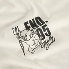 END. Devils Darts Team T-Shirt in Ecru