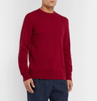 Theory - Hills Mélange Cashmere Sweater - Red