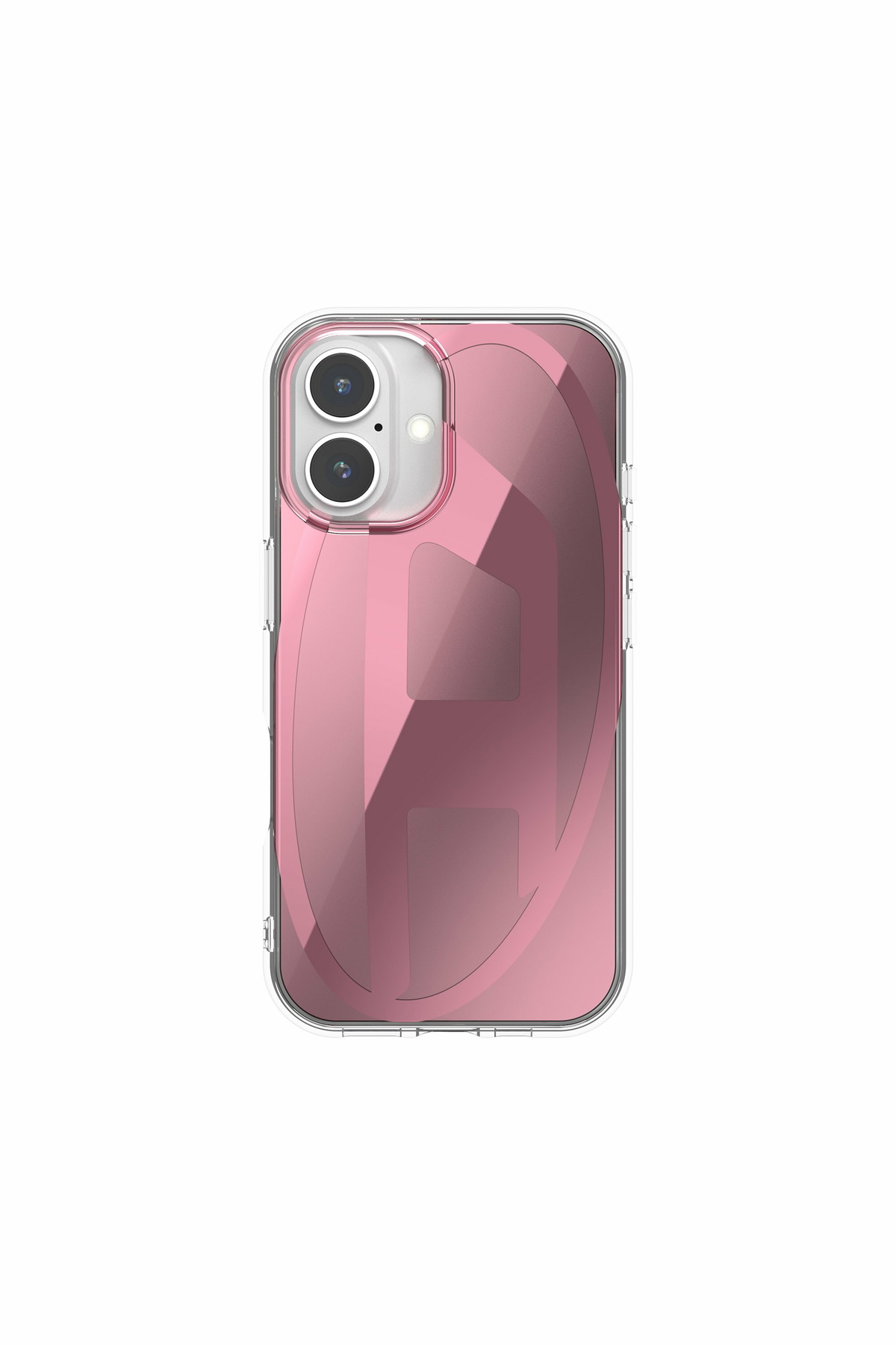 Diesel Oval D Mirror Case for i P 16 - Cases - Unisex - Pink