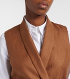 Brunello Cucinelli Monili linen vest