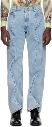 Y/Project Blue Wire jeans