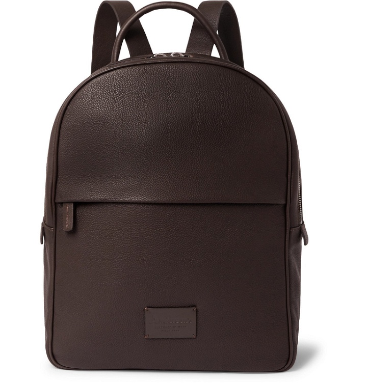 Photo: Anderson's - Full-Grain Leather Backpack - Brown
