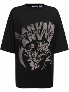 LANVIN Logo Printed Jersey T-shirt