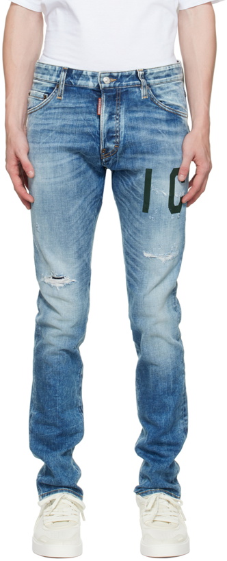 Photo: Dsquared2 Blue 'Icon' Cool Guy Jeans