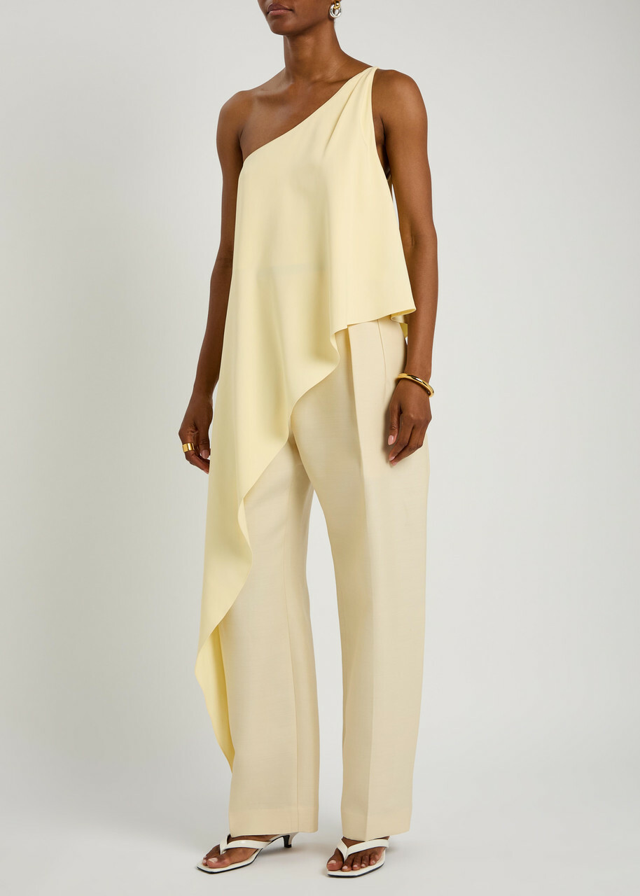 Armarium Susanna Asymmetric Woven top Yellow
