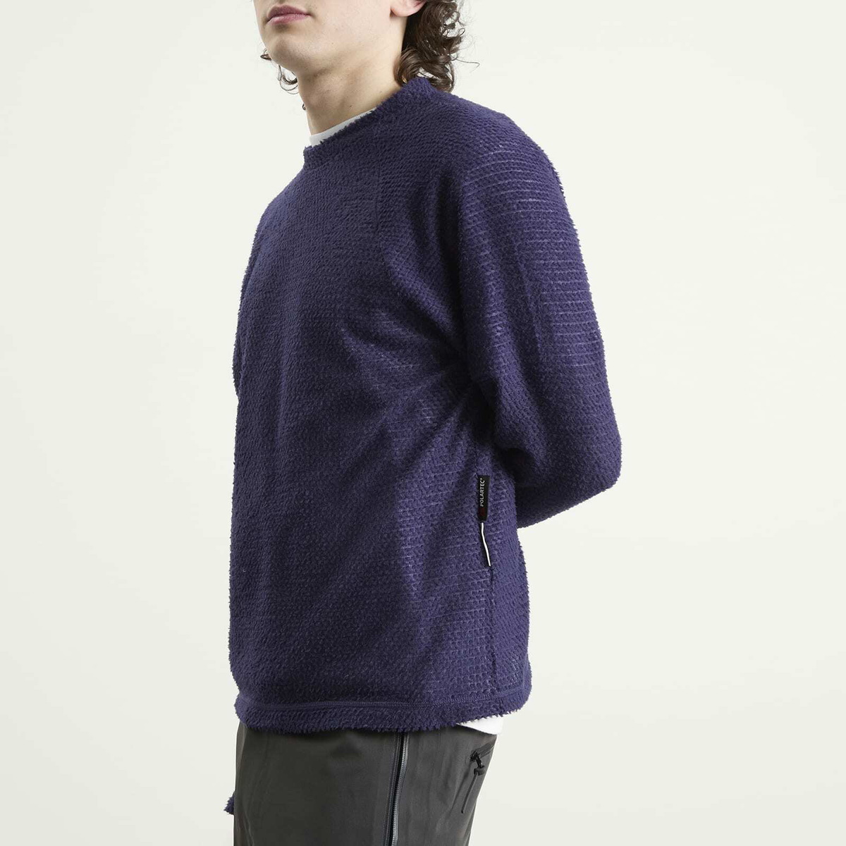 Purple Mountain Observatory Men's Polartec Alpha Pullover in Ink