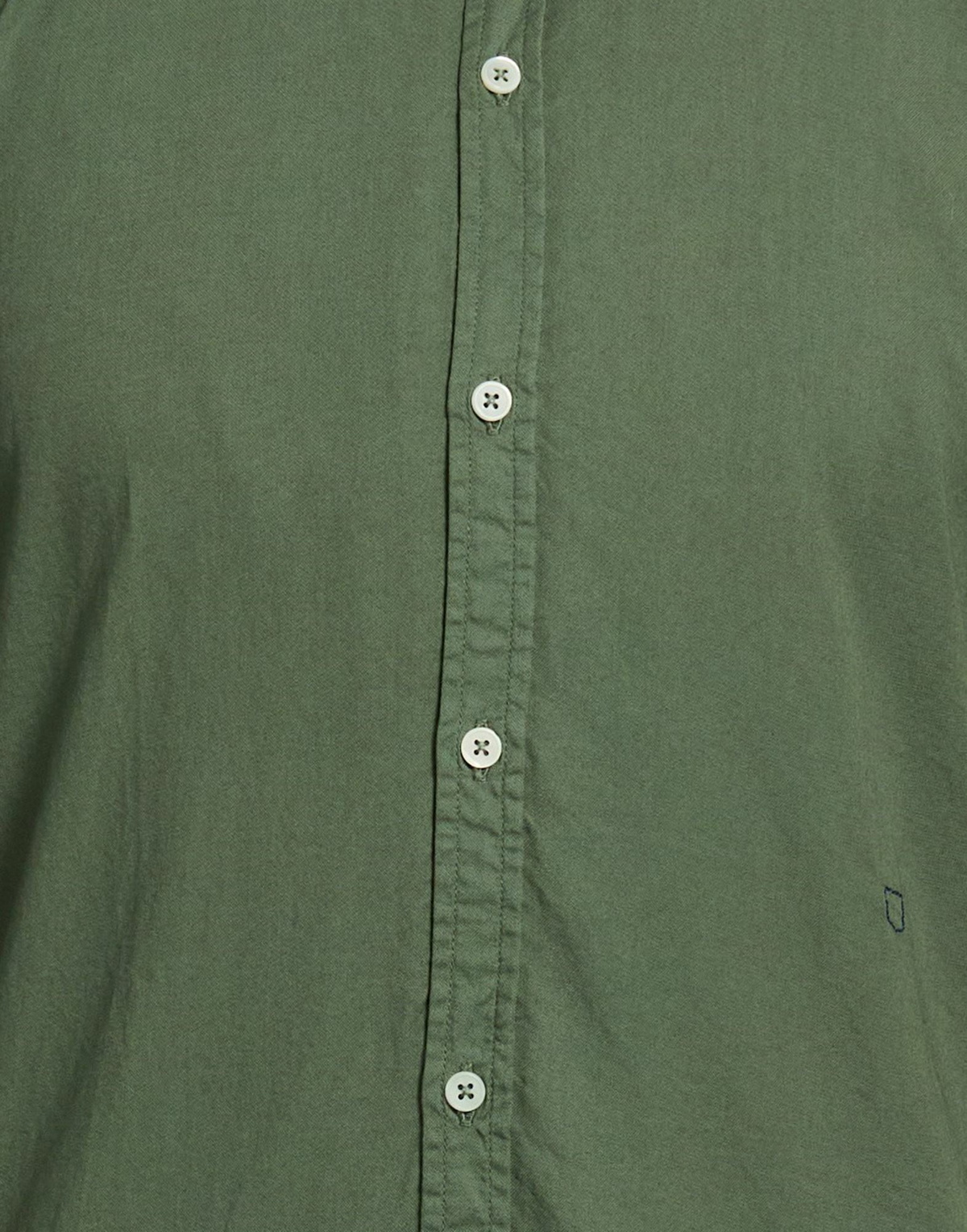 Massimo Alba Mens Shirt Military in Green