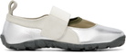 Wales Bonner Silver Jewel Mary Jane Sneakers