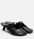 Loewe Pebble Soft leather mules