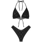 Oceanus Women's Ebony Bikini in Black