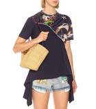 Loewe - Shell Small leather-trimmed shopper