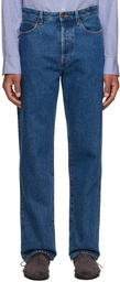 The Row Indigo Morton Jeans