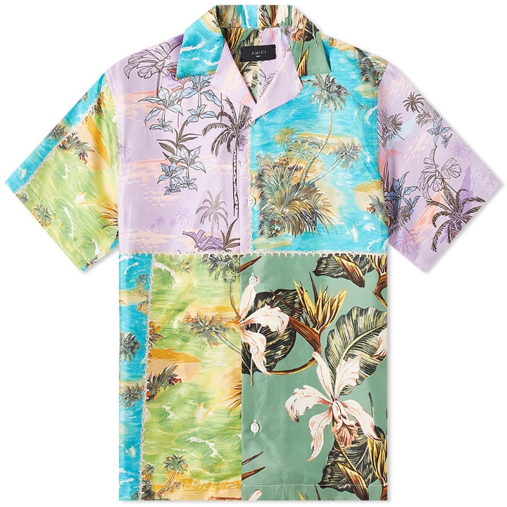 Photo: AMIRI Hawaiian Patchwork Shirt