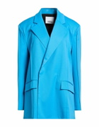 Erika Cavallini Womens Blazer Azure