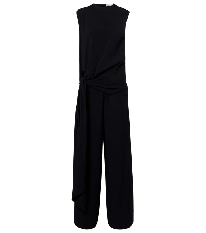 Photo: Alaïa Tie gathered jersey jumpsuit