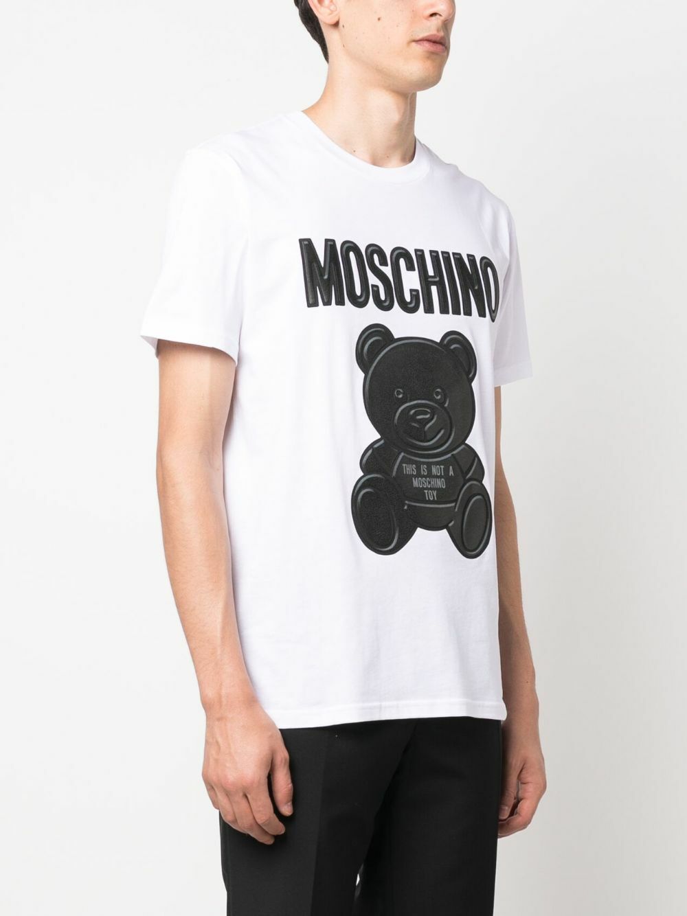 MOSCHINO★テディベアコットンTシャツ ブラック★送関込 楽天市場】MOSCHINO モスキーノ Teddy Bear T-Shirt Tシャツ