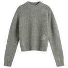 Cecilie Bahnsen Women's Bega Fisherman Knit in Light Grey
