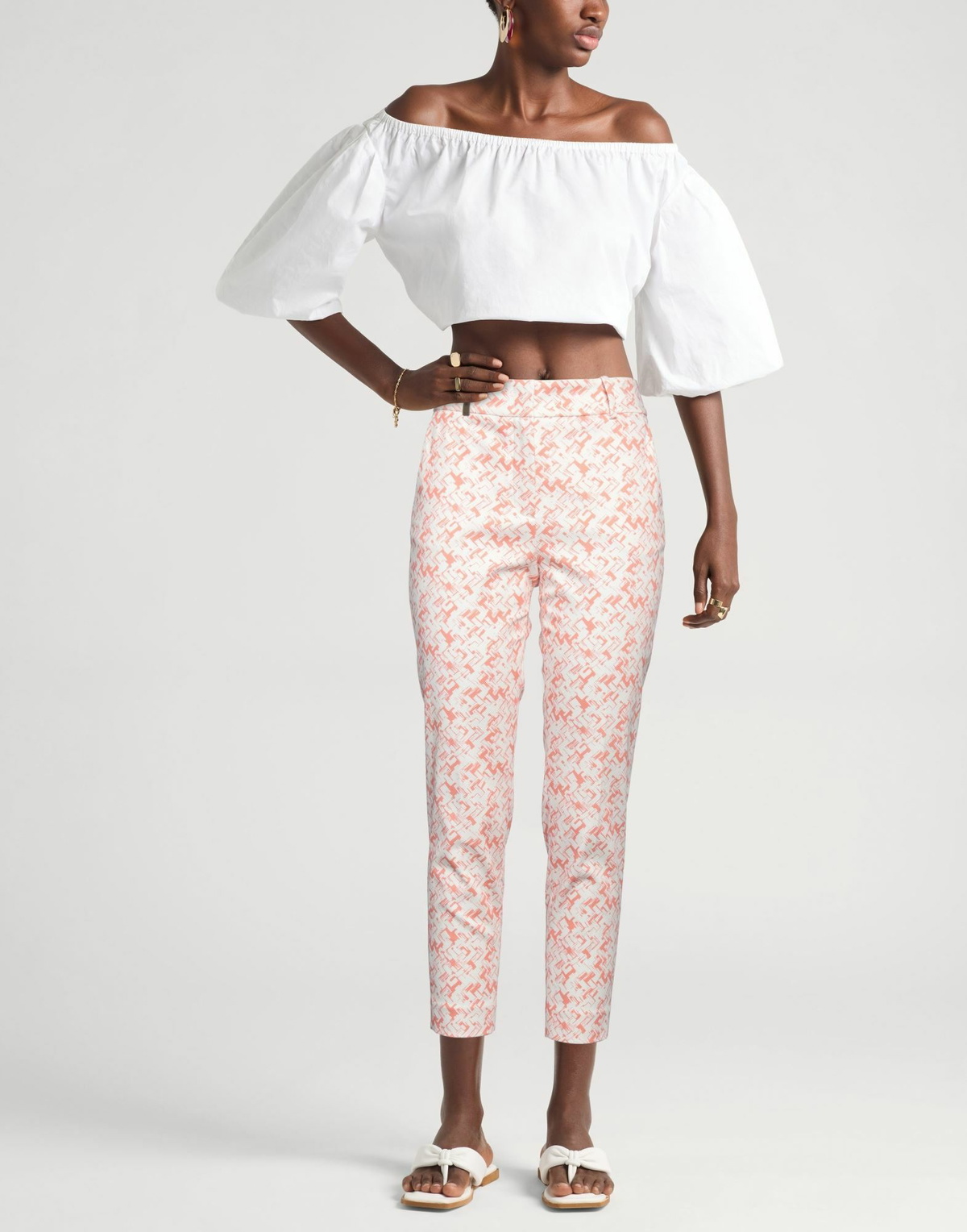 Peserico Womens Pants Antique rose