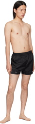 Off-White Black Off Stamp Swim Shorts