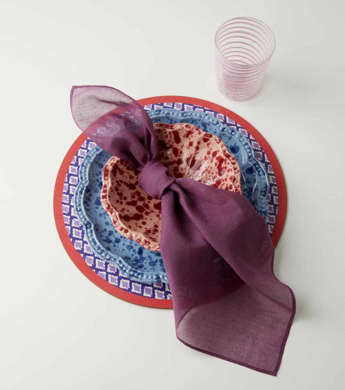 Lisa Corti Hima Palma set of 2 placemats