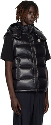 Moncler Black Bormes Down Vest