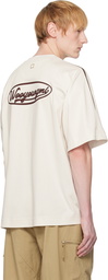 WOOYOUNGMI Beige Graphic T-shirt