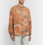 John Elliott - University Tie-Dye Cotton-Jersey T-Shirt - Brown