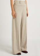 Herno Wide-leg Woven Trousers Beige