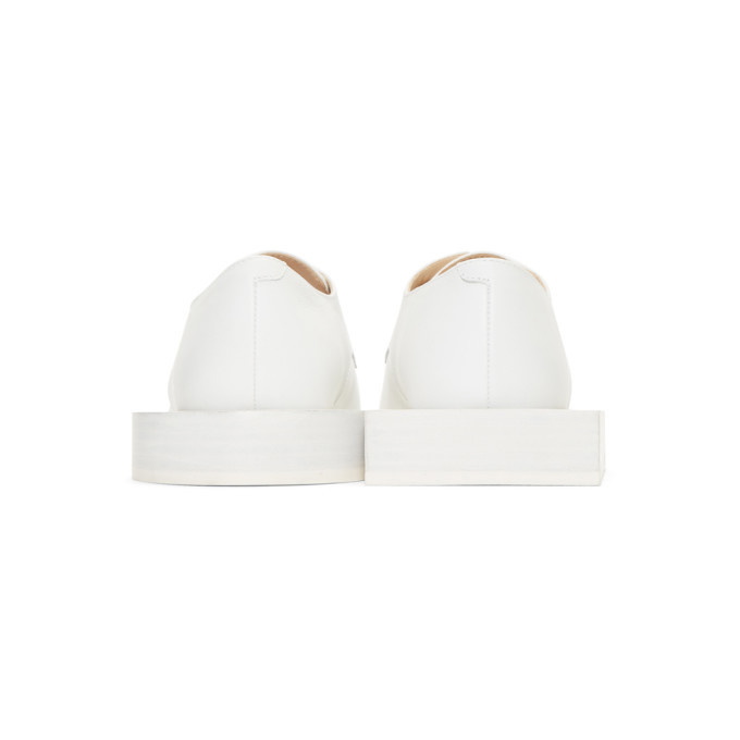 Jacquemus White Les Chaussures Clown Derbys Jacquemus