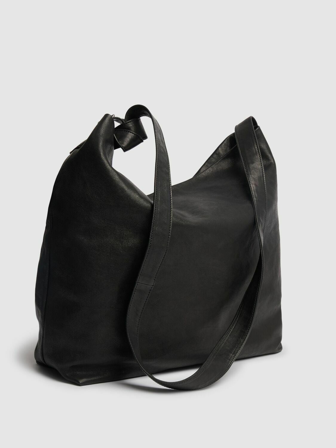 ANN DEMEULEMEESTER Tosh Large Soft Leather Shoulder Bag