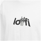 Lo-Fi Men's Plant Logo T-Shirt in White